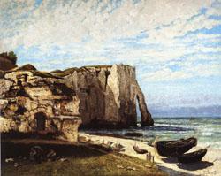 Gustave Courbet The Cliff at Etretat after the Storm oil painting picture